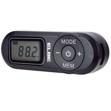 Elbe RF-96 Radio Digital FM Portátil Negra